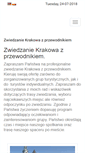 Mobile Screenshot of krakautour.com